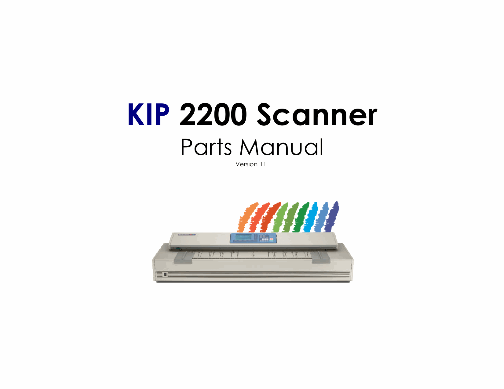 KIP 2200 Parts Manual-1